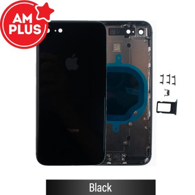 AMPLUS Rear Housing for iPhone 8-Black AMPLUS Rear Housing for iPhone 8-Black